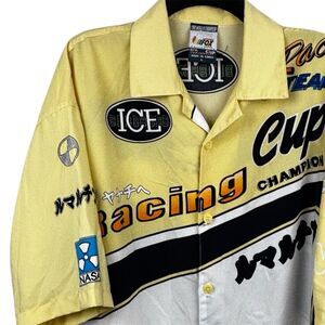 Fox Speed Racing Men’s Large Shirt Bare Champion Shirt Button Up Collection Cup